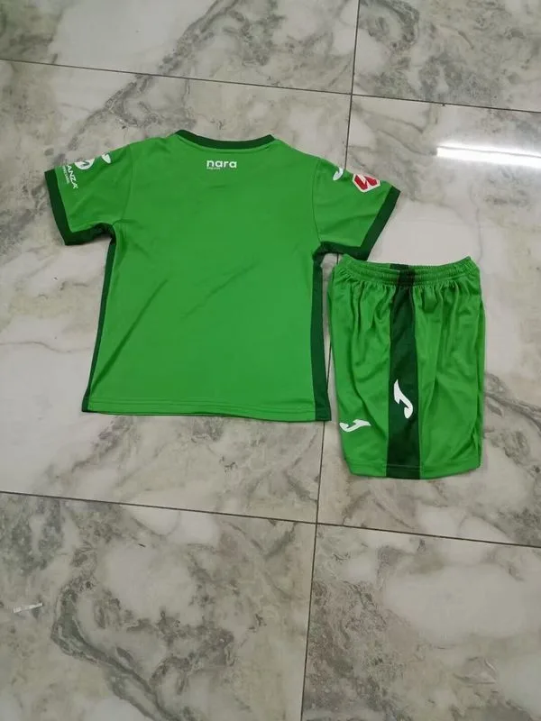 Leganés 2024/25 Segunda Equipación Conjunto de Niño Green