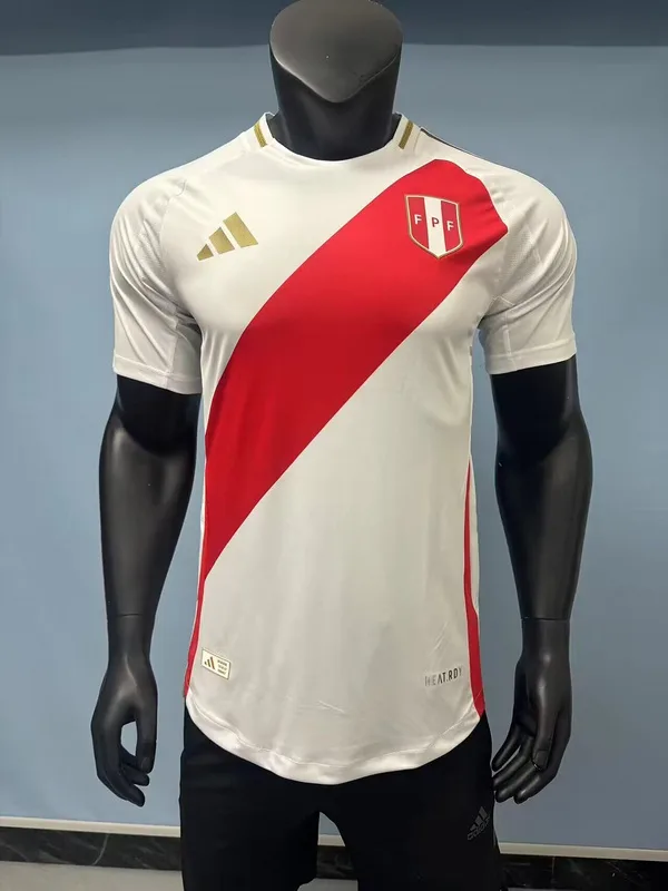 Pérou 2024 Domicile Maillot Version Joueur