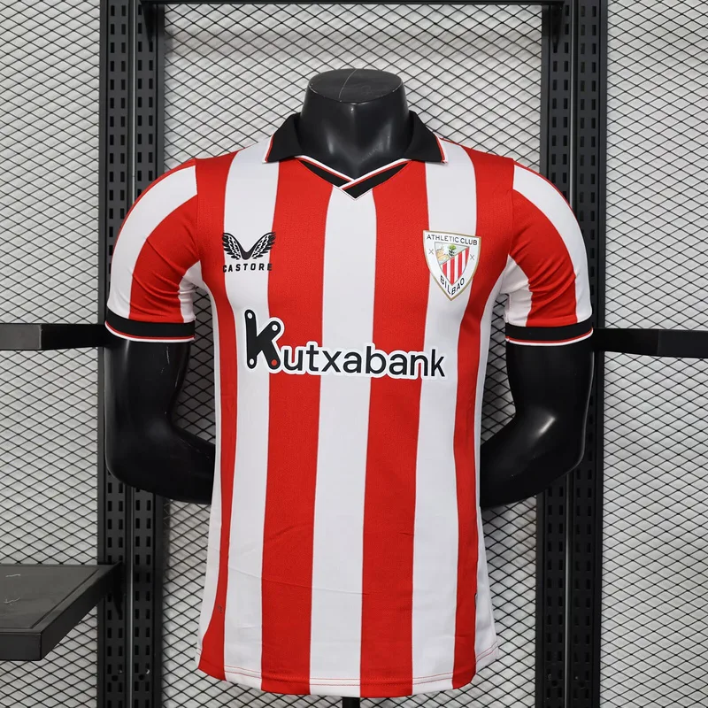 Athletic Bilbao 2025/26 Home Shirt Player Version — 1
