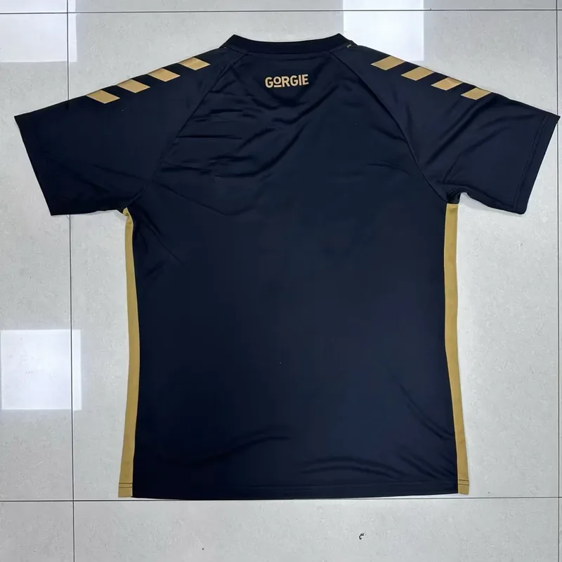 Heart of Midlothian 2025/26 Third Maillot Manches Courtes Black — 2