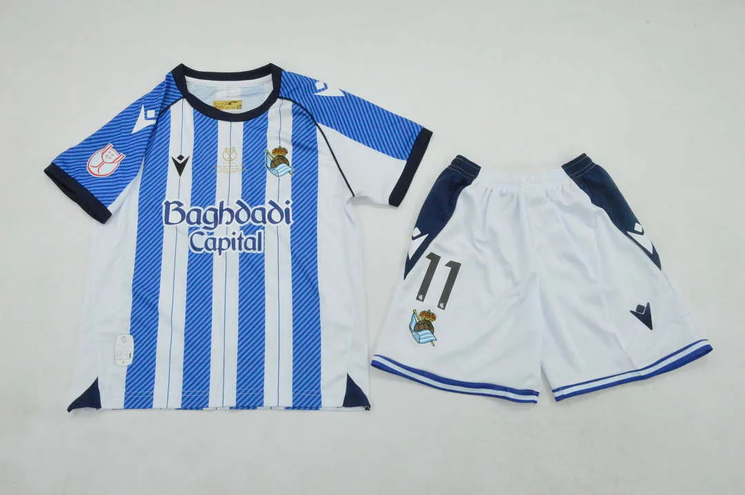 Real Sociedad 2026 Kids Kit Copa del Rey