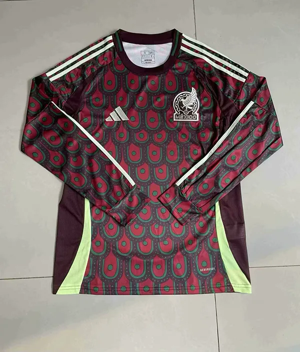 México 2024/25 Primera Equipación Camiseta Manga Larga — 1