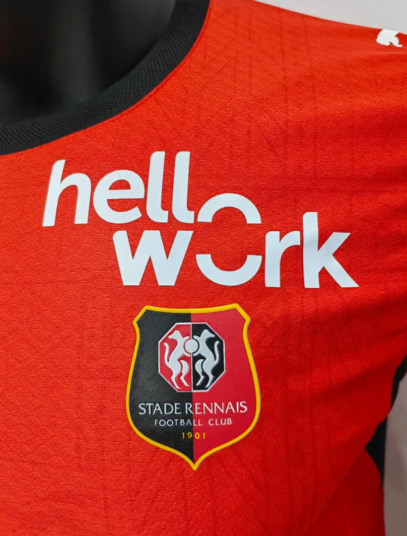Rennes 2026/27 Primera Equipación Camiseta Versión Jugador — 2