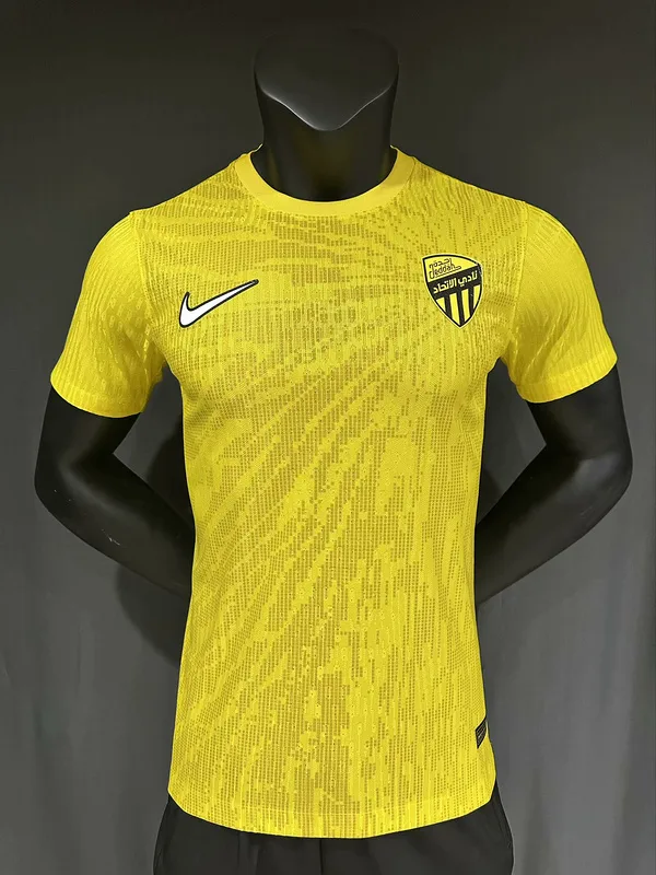 Al Ittihad 2025/26 Shirt Player Version Yellow — 2