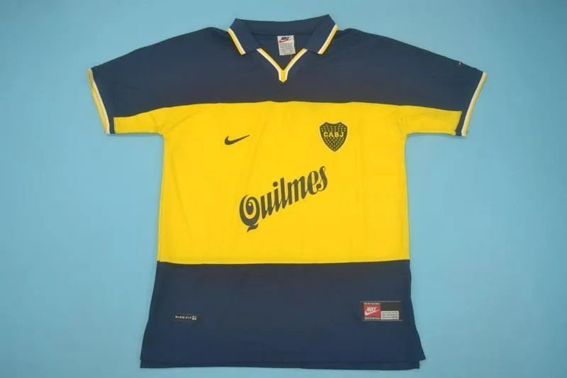 Boca Juniors 1999 Heim Trikot — 2