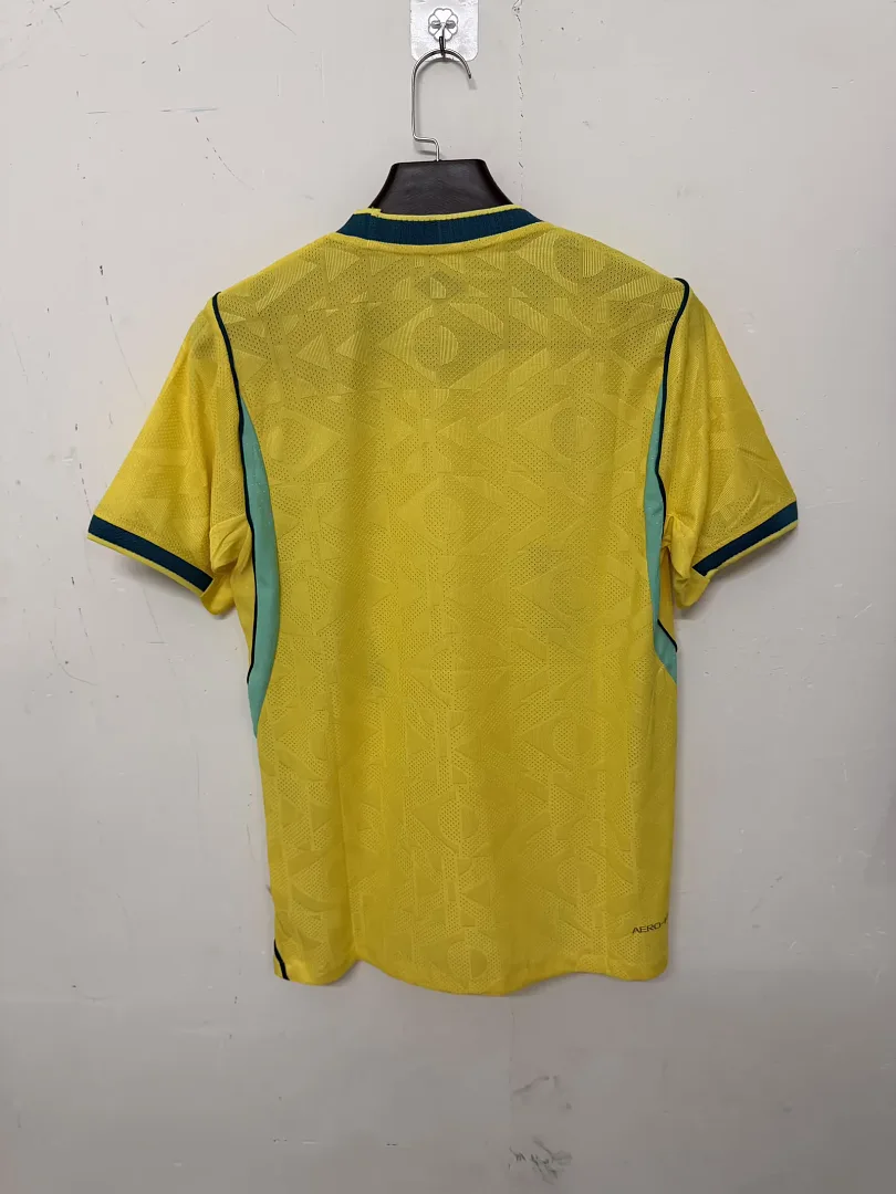 Brasilien 2026 Trikot Spielerversion Floral Embroidery — 1