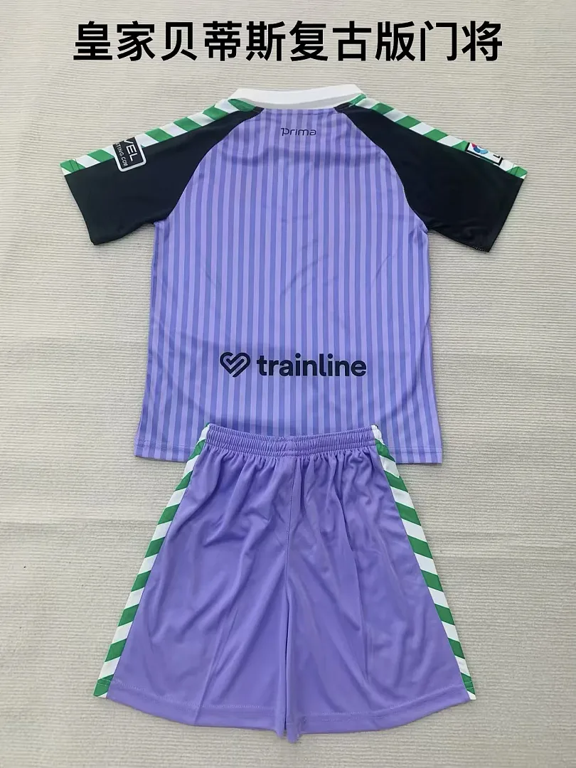 Real Betis 2025/26 Torwart Set Kinder Purple