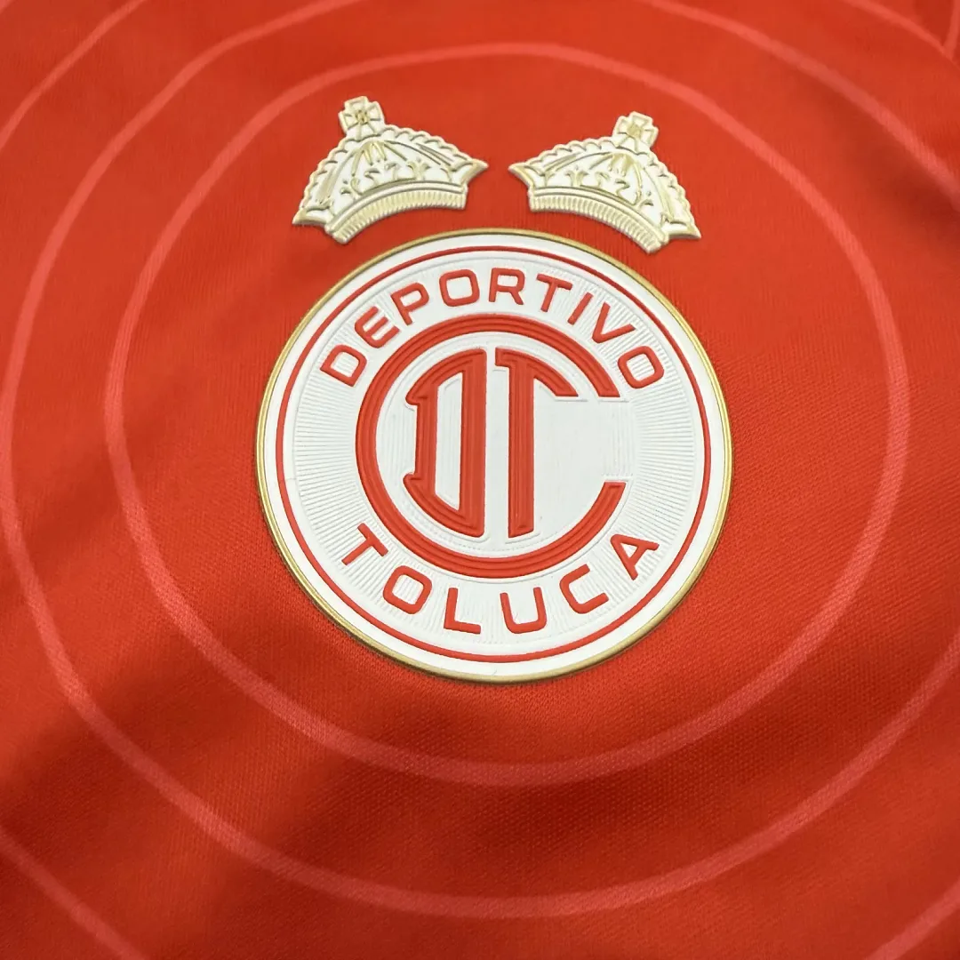 Toluca 2025/26 Kids Kit Special Edition Red — 2