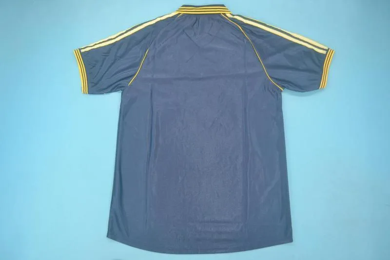 Real Madrid 1998/99 Away Shirt Blue — 2