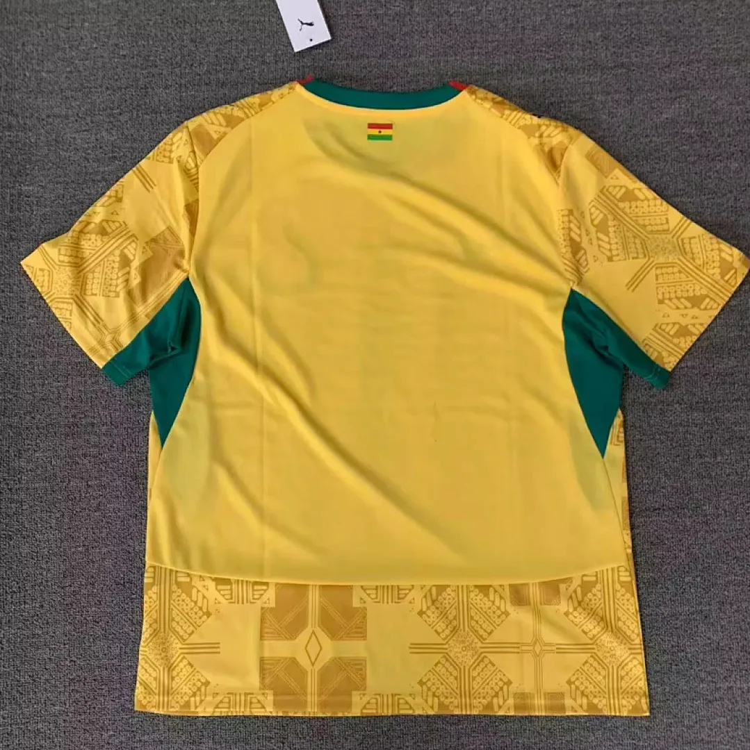 Ghana 2026 Auswärts Trikot Yellow
