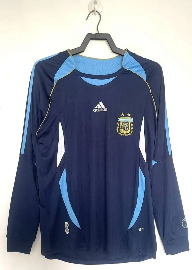 Argentina 2006 Segunda Equipación Camiseta Manga Larga
