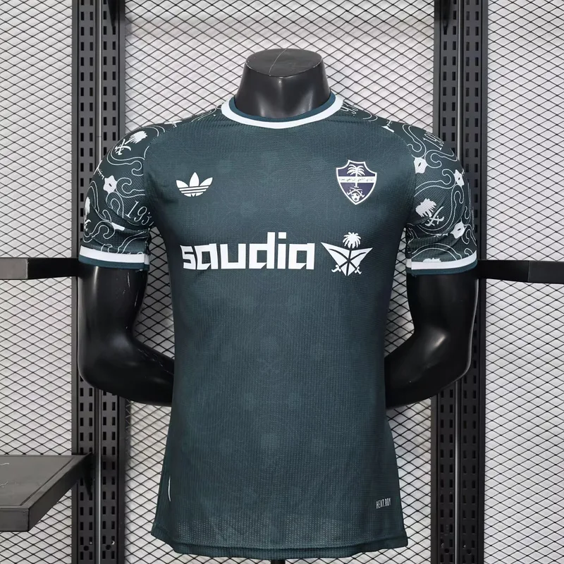 Palestina 2025/26 Camiseta Versión Jugador Black — 1
