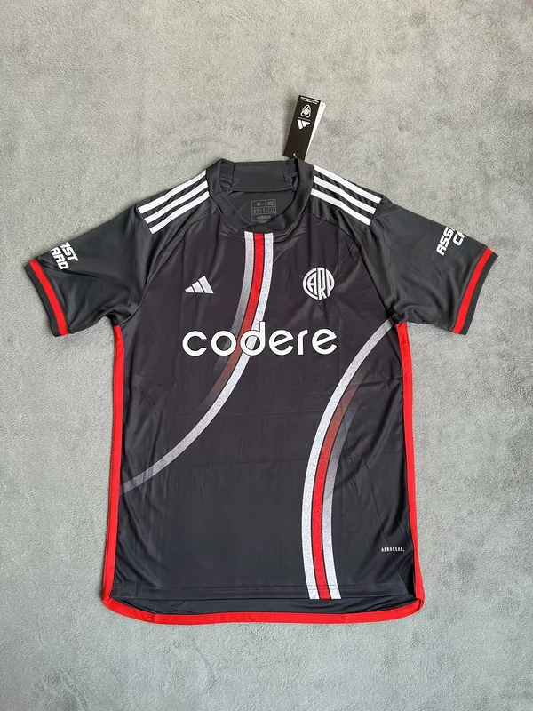 River Plate 2023/24 Third Shirt Short Sleeve Black