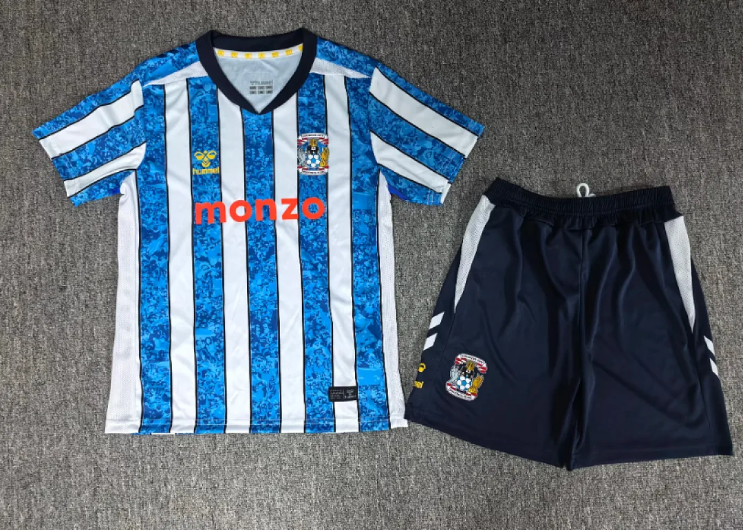 Coventry City 2026/27 Home Kids Kit — 2