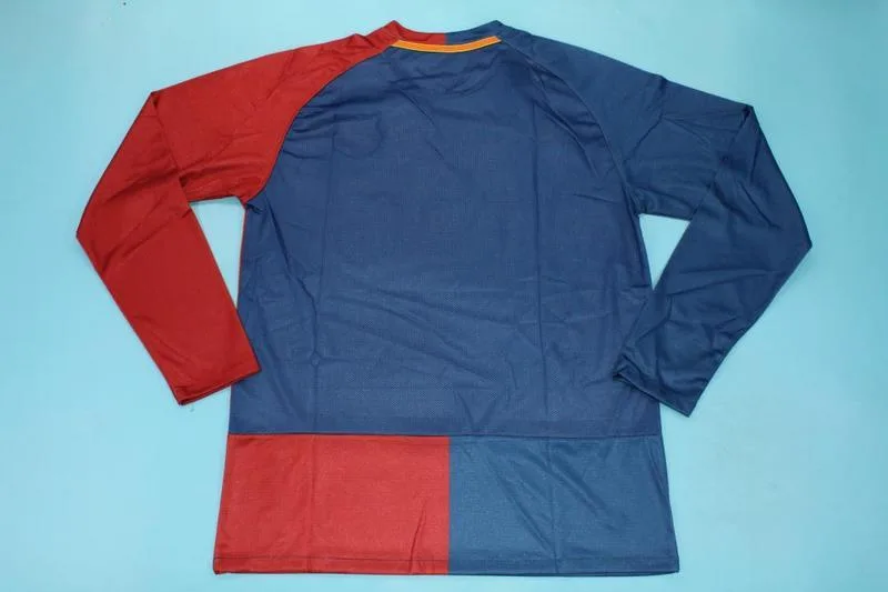 Barcelona 2008/09 Home Shirt Long Sleeve Champions League — 2