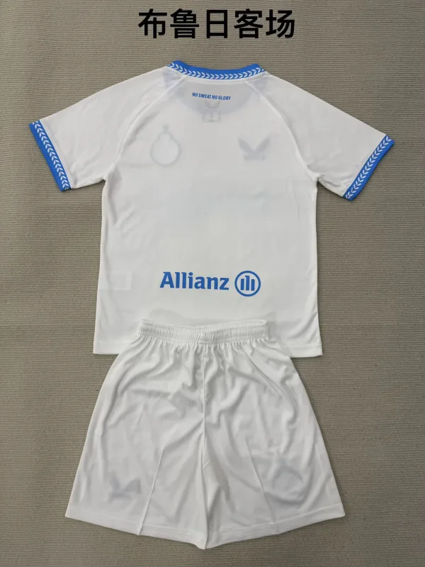 Club Brugge 2025/26 Away Kids Kit
