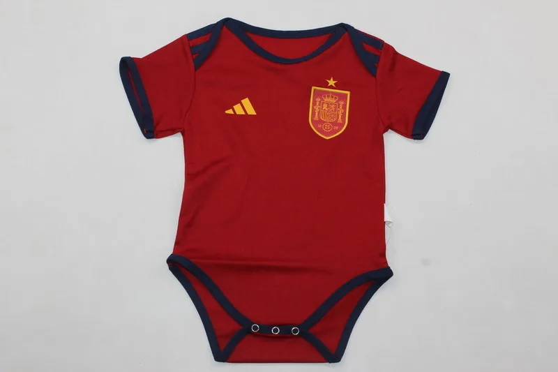 Espagne 2024 Domicile Maillot Bébé