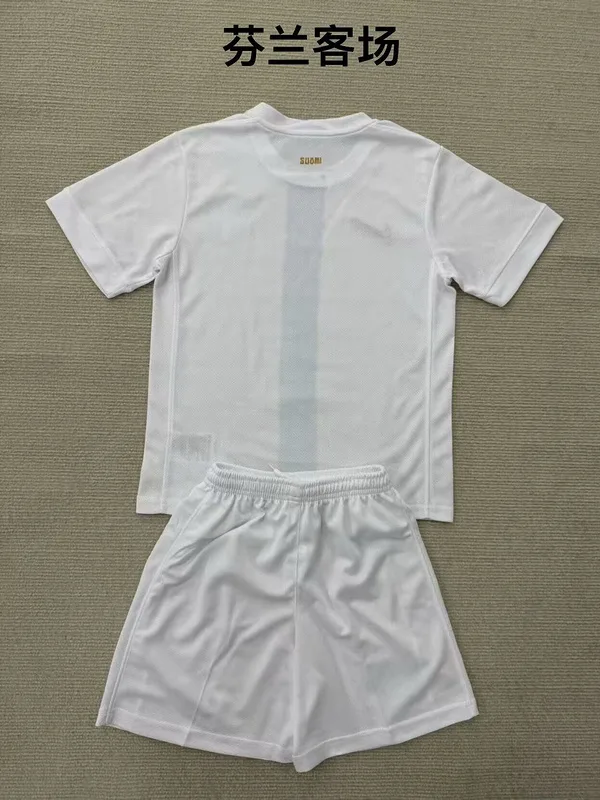 Finlandia 2025/26 Segunda Equipación Conjunto de Niño