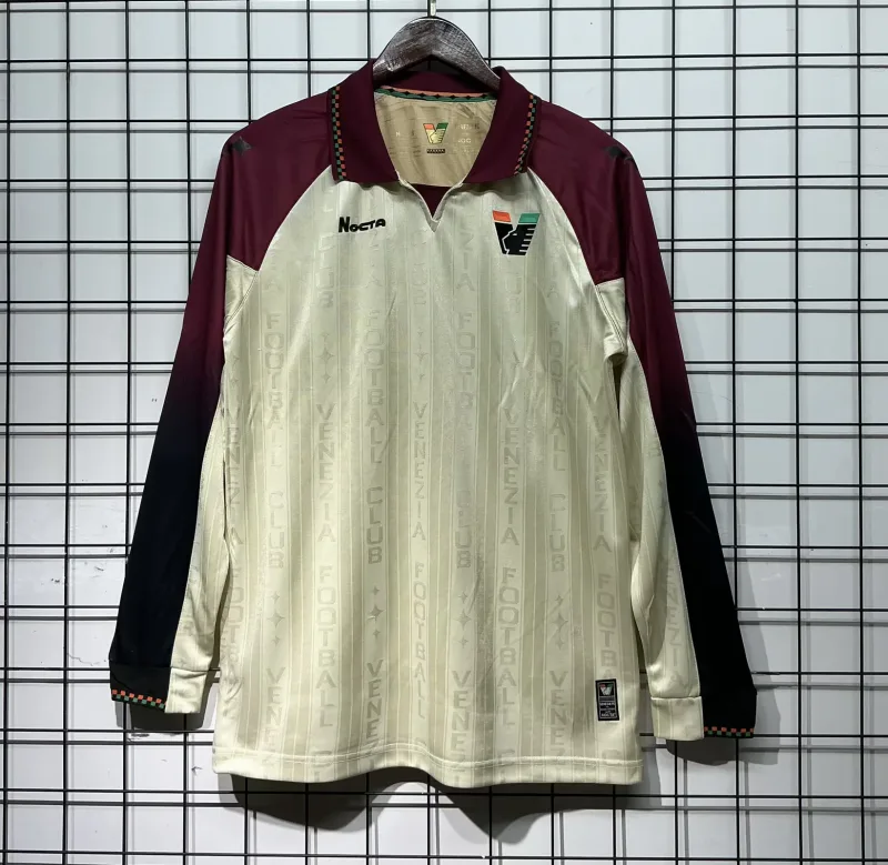 Venezia 2025/26 Extérieur Maillot Manches Longues — 2