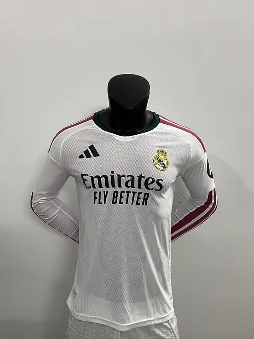 Real Madrid 2026/27 Primera Equipación Camiseta Manga Larga Versión Jugador