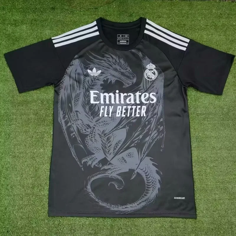 Real Madrid 2024 Maillot Édition Spéciale Black 24 Dragon — 2