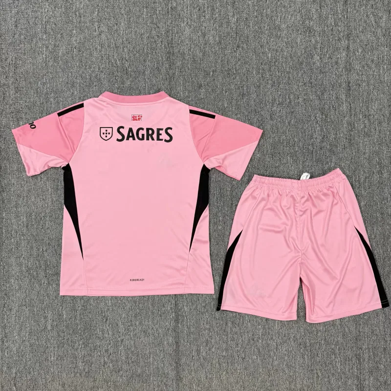 Benfica 2025/26 Torwart Set Kinder Pink — 2