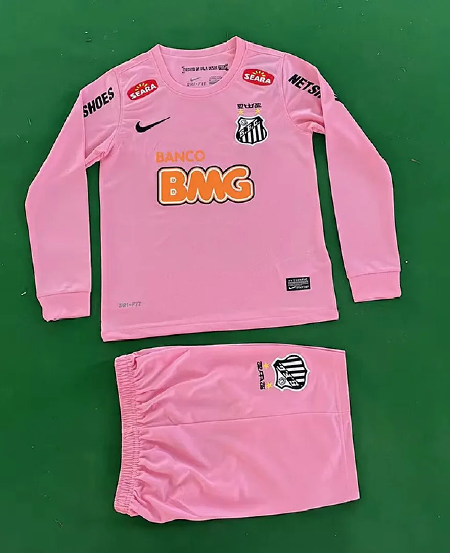 Santos 2013 Kids Kit Pink Long Slevee