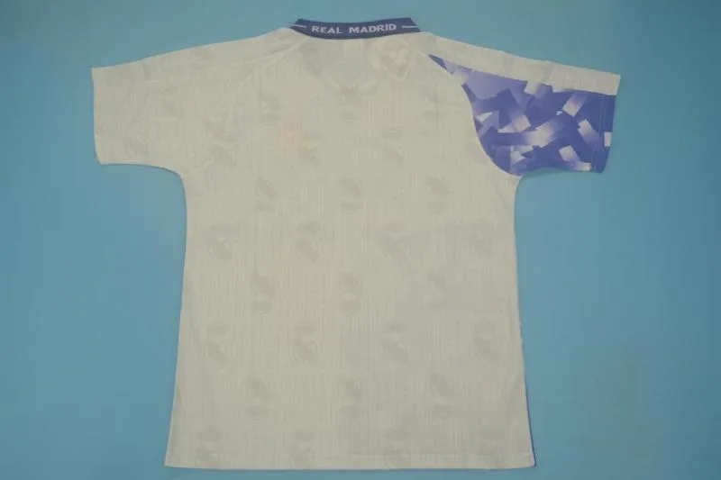 Real Madrid 1996/97 Tercera Equipación Camiseta White — 2