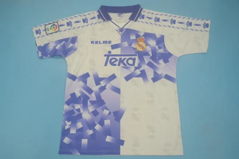 Real Madrid 1996/97 Tercera Equipación Camiseta White