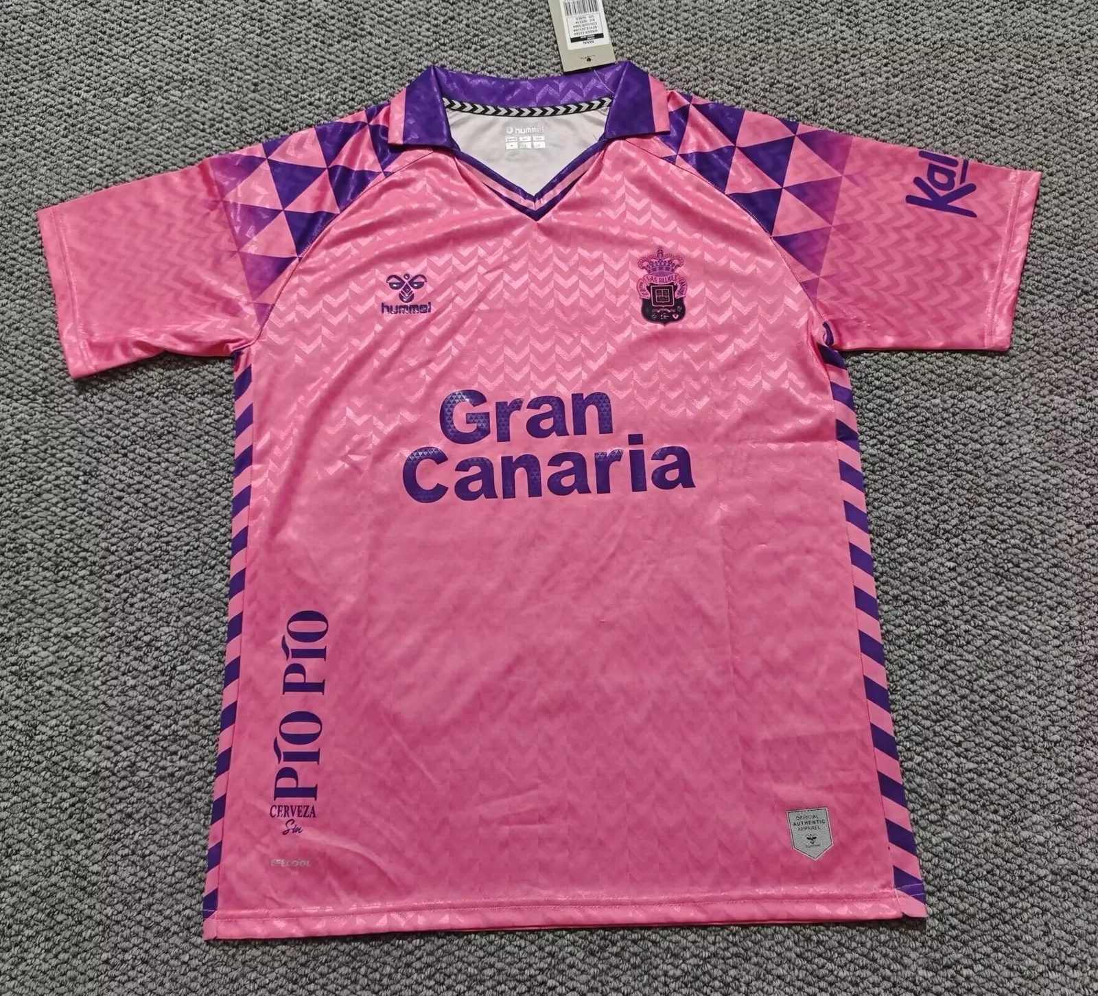 Las Palmas 2024/25 Maillot Pink Pal-mas — 1