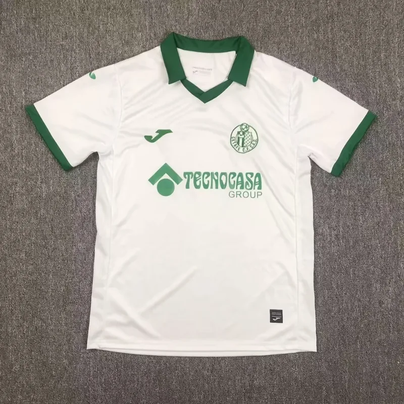 Getafe 2024/25 Tercera Equipación Camiseta White — 2