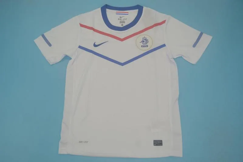 Niederlande 2010 Auswärts Trikot White