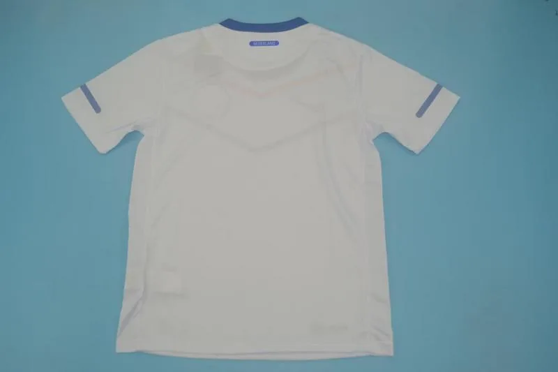 Niederlande 2010 Auswärts Trikot White — 2