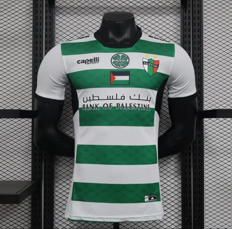 Palestino 2024 Third Shirt Player Version Green
