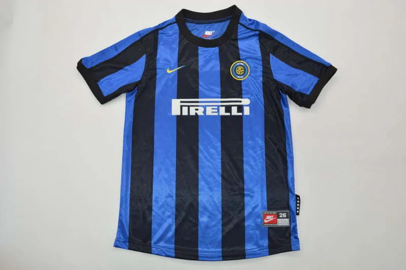 Inter Milan 1999/00 Home Kids Kit — 2