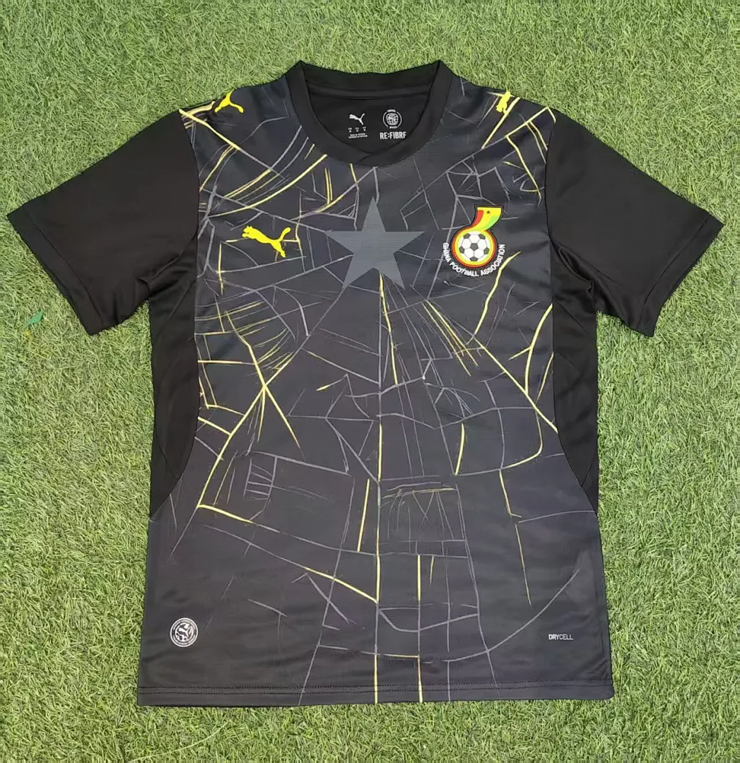 Ghana 2026 Trikot Kurzarm Black
