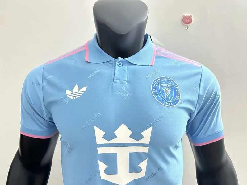 Inter Miami 2025/26 Shirt Player Version Blue — 2