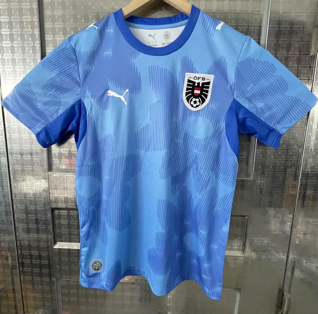 Austria 2026 Away Shirt Blue