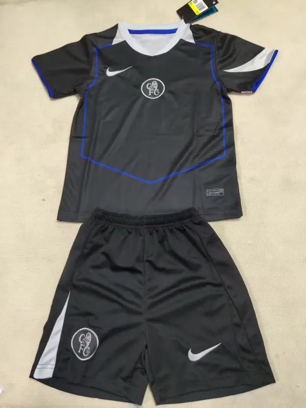 Chelsea 2025/26 Third Kids Kit — 1