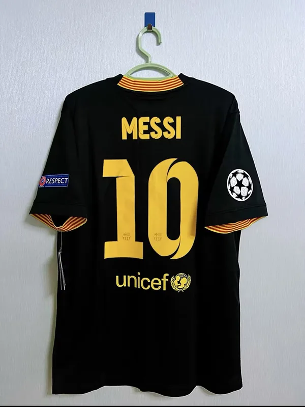 Barcelona 2013/14 Third Shirt Black — 1
