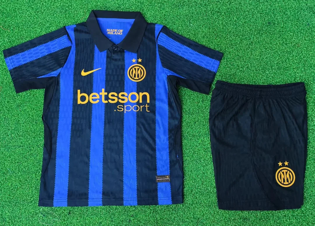 Inter Milan 2026/27 Home Kids Kit Player Version