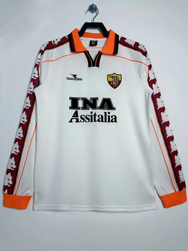 Roma 1998/99 Away Shirt Long Sleeve