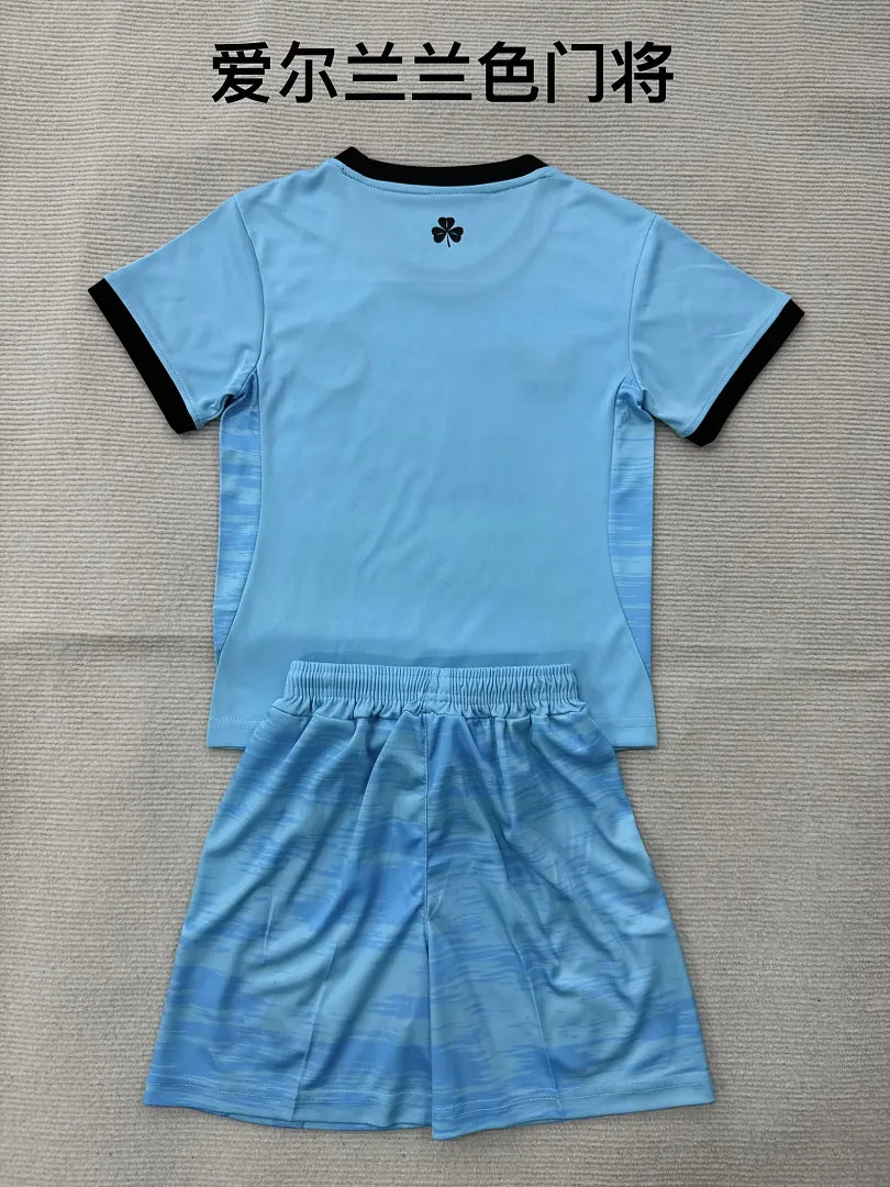 Ireland 2016/28 Goalkeeper Kids Kit Blue — 2