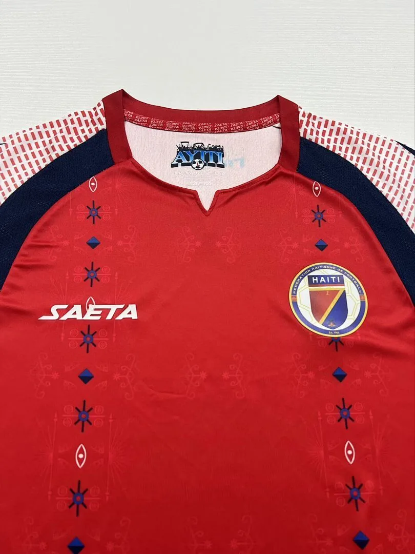 Haití 2025/26 Tercera Equipación Camiseta Red — 2