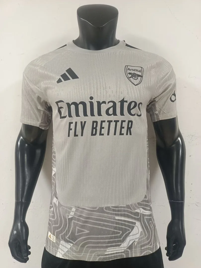 Arsenal 2026/27 Torwart Trikot Spielerversion Grey — 1