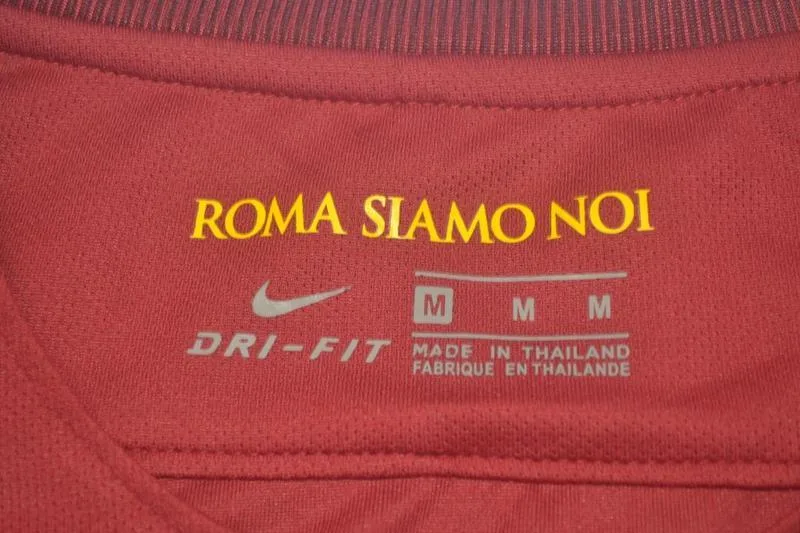 Roma 2017/18 Home Shirt