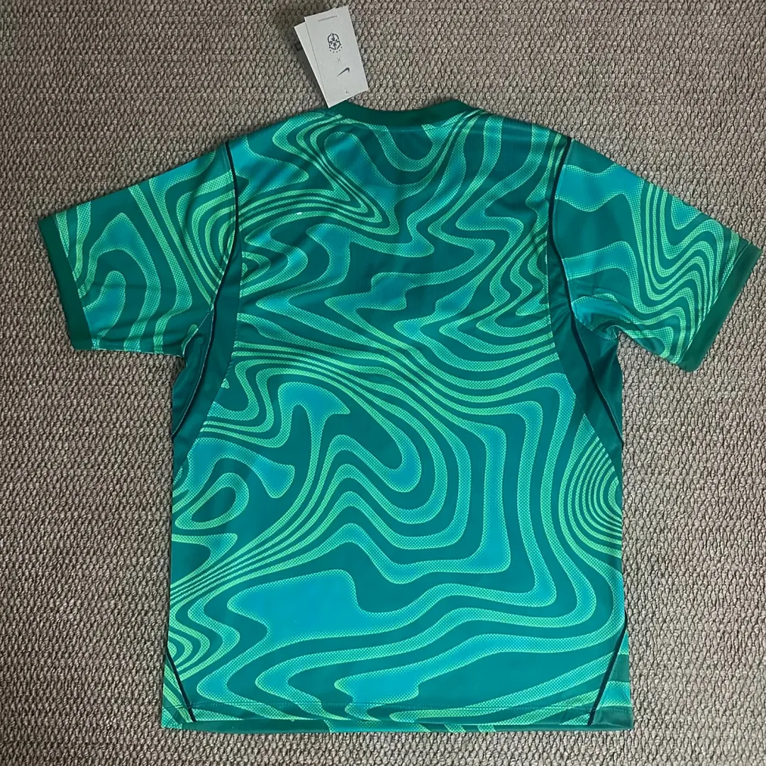 Brazil 2026 Goalkeeper Shirt Green — 1
