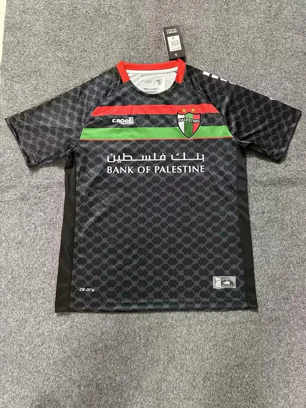 Palestino 2025/26 Away Shirt Black