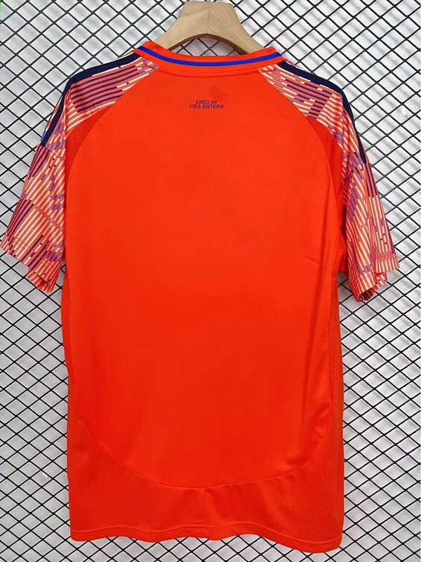 Universidad de Chile 2025/26 Extérieur Maillot Manches Courtes Orange