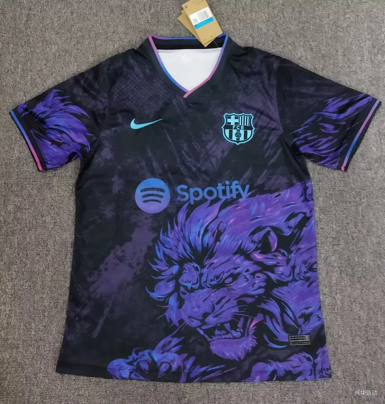 Barcelona 2024 Shirt Special Edition Purple — 1